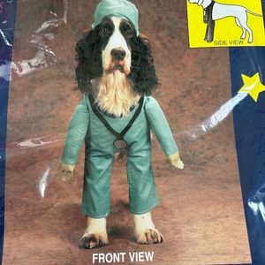 Surgeon Dog Costume. Size S. NWT